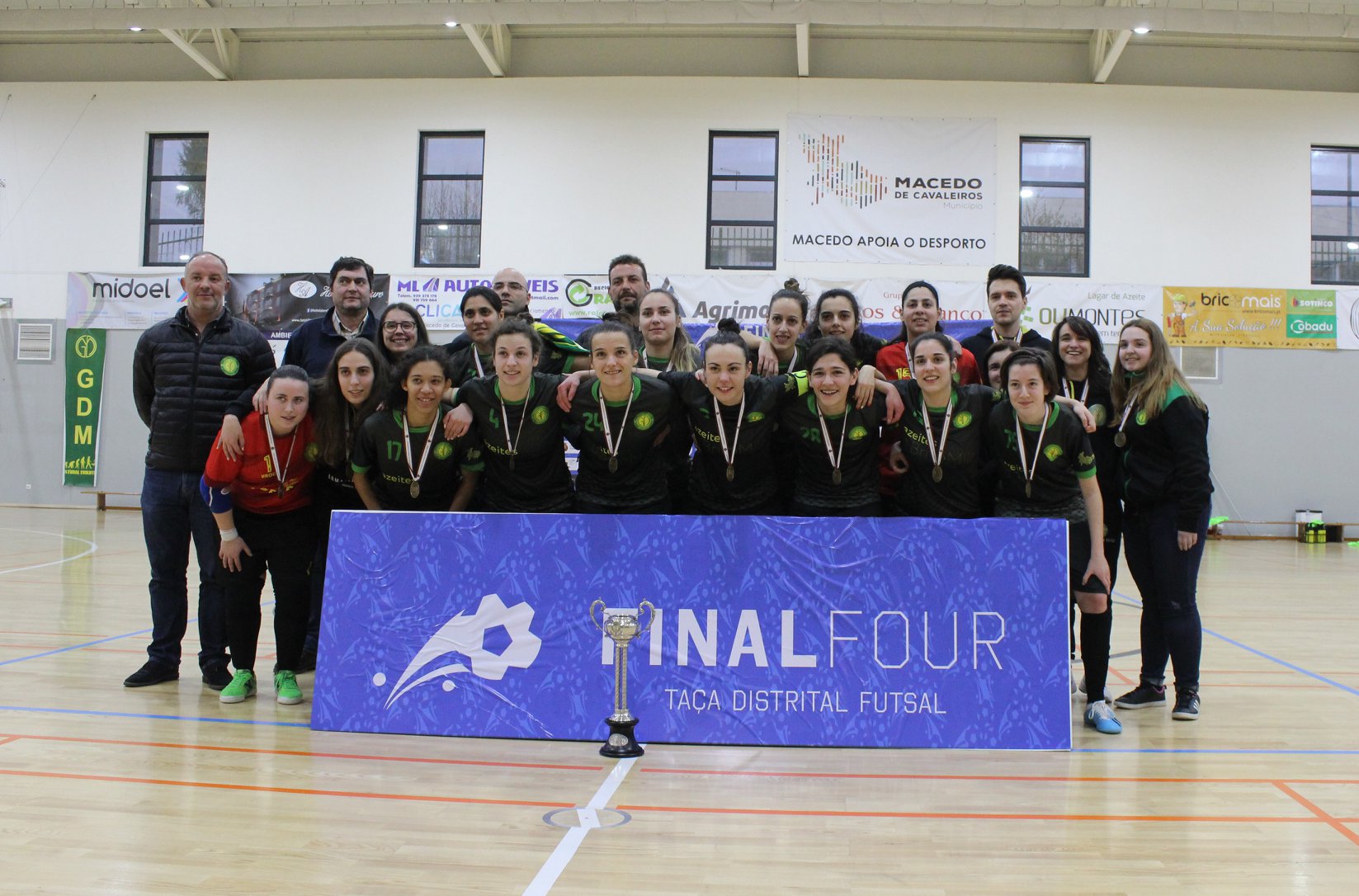 Futsal Feminino: GD Macedense garante participação na 2ª Divisão Nacional