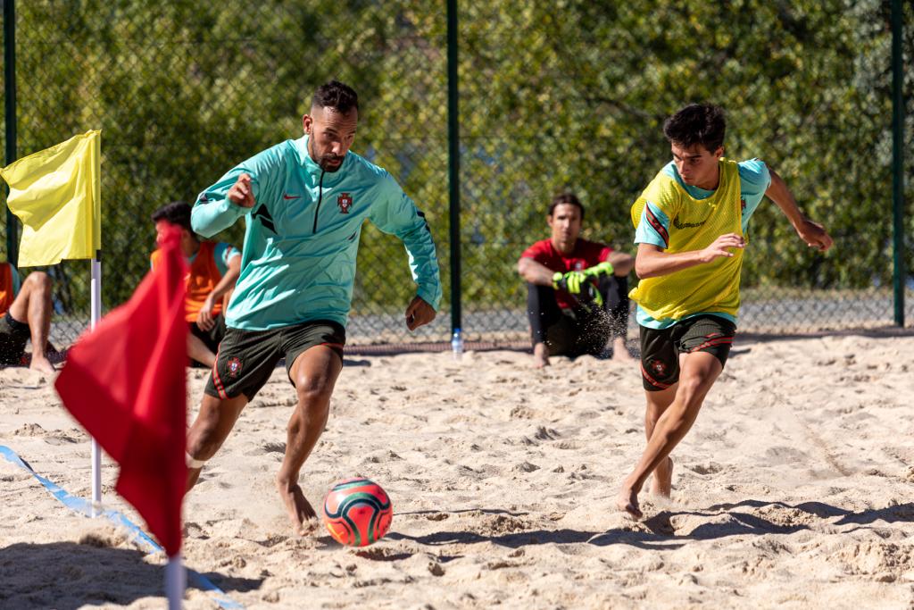 Seleção Nacional de Futebol de Praia já trabalha na Praia do Azibo